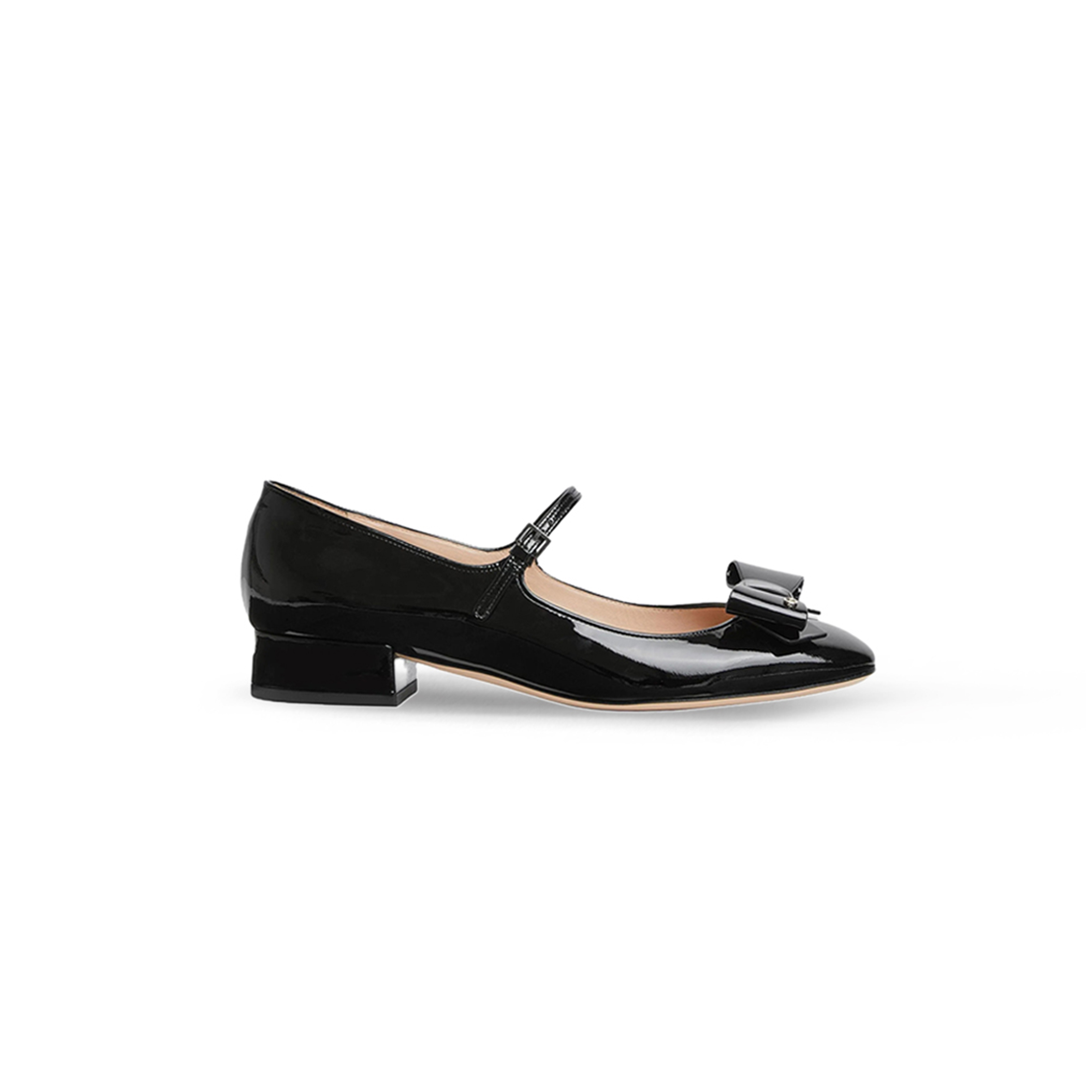 GUCCI DOUBLE G BOW MARY JANE SHOES 835748